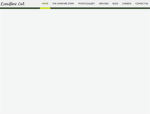 Tablet Screenshot of landfareltd.com